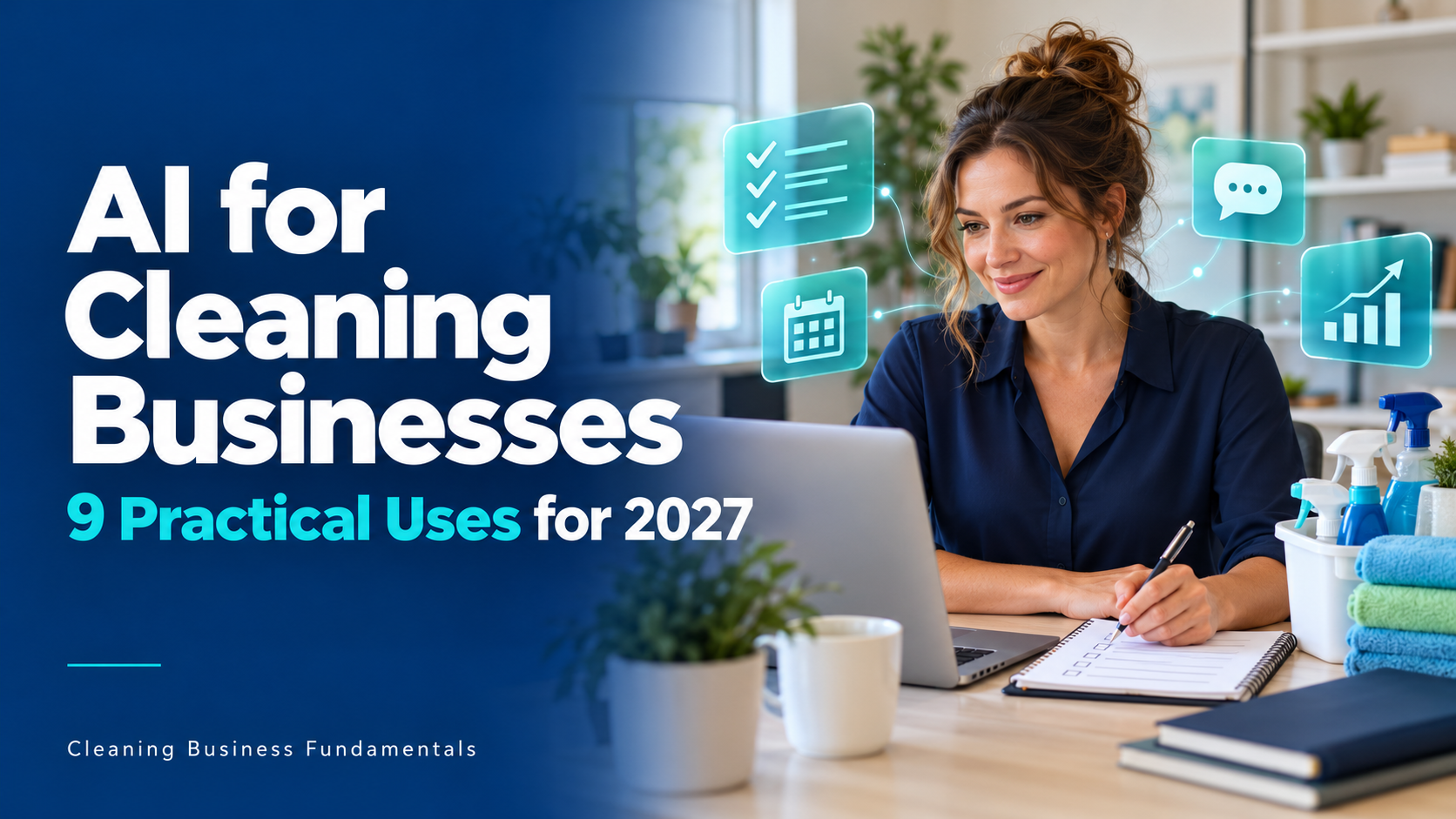 AI productivity for cleaning businesses