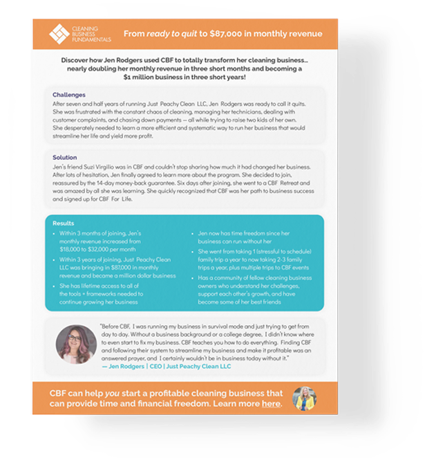 Case study mockup for Jen Rodgers