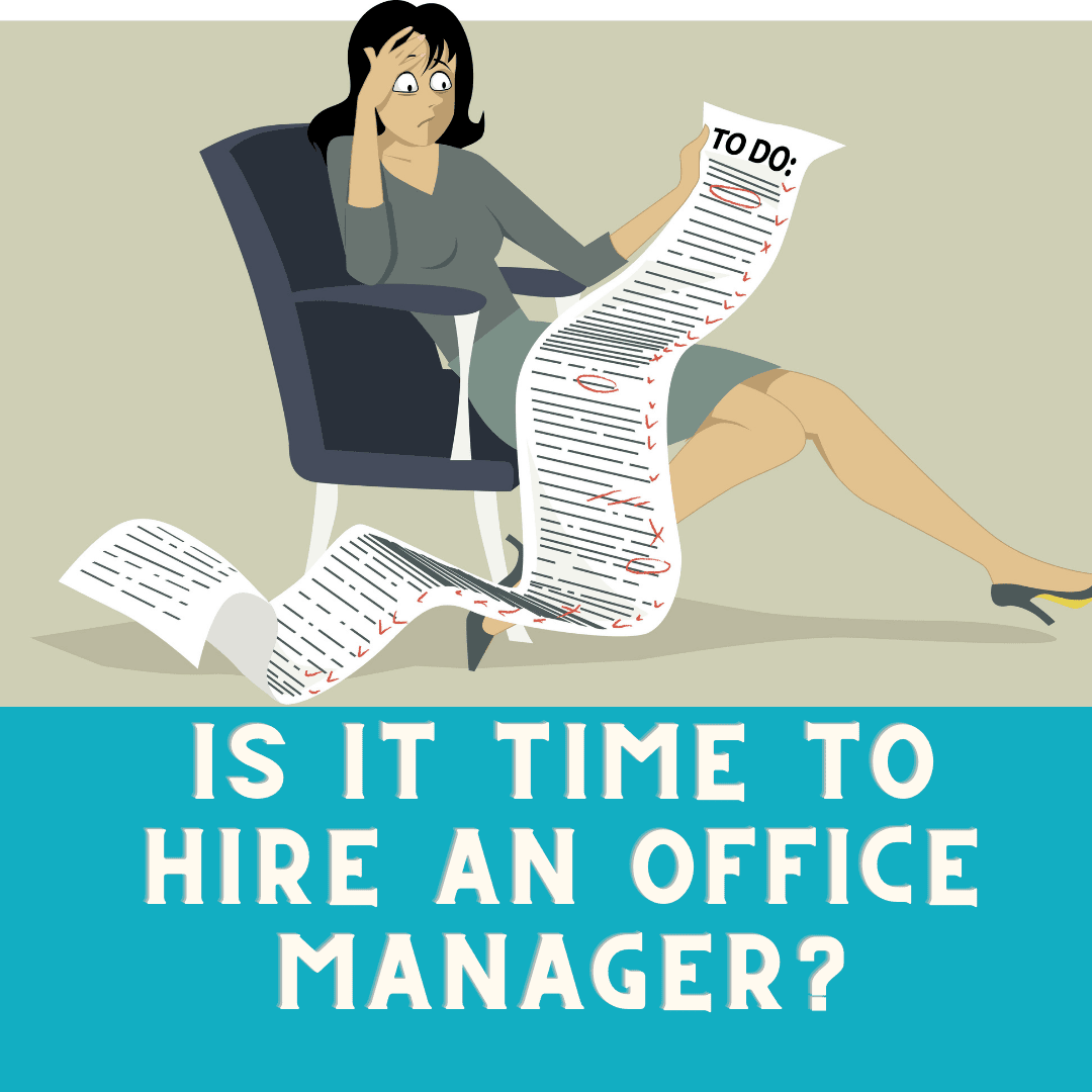 Hiring an Office Manager for Your Cleaning Business